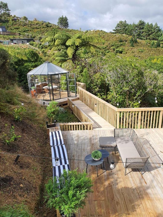 Tiny House With Greenhouse Dining Lower Hutt Luaran gambar