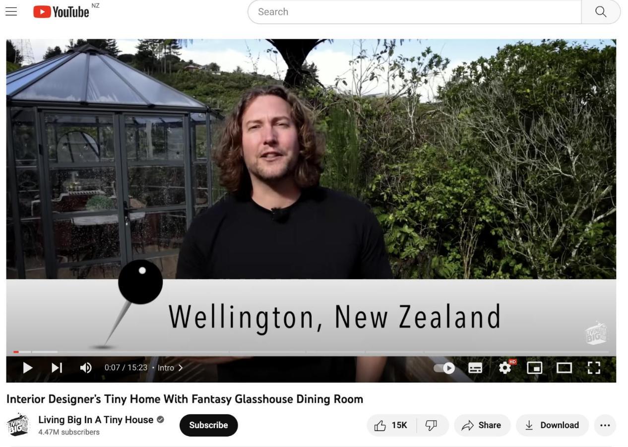 Tiny House With Greenhouse Dining Lower Hutt Luaran gambar